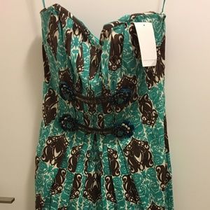 Carolina Herrera strapless knee-length dress